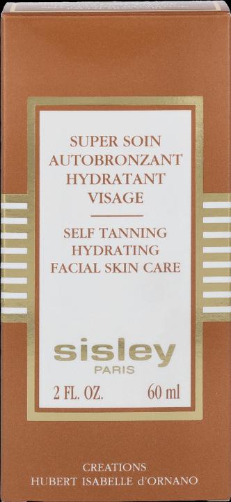 Actual product image Sisley Super Soin Auto Br Hydratant Vis (Self-tanning towel, 60 ml)