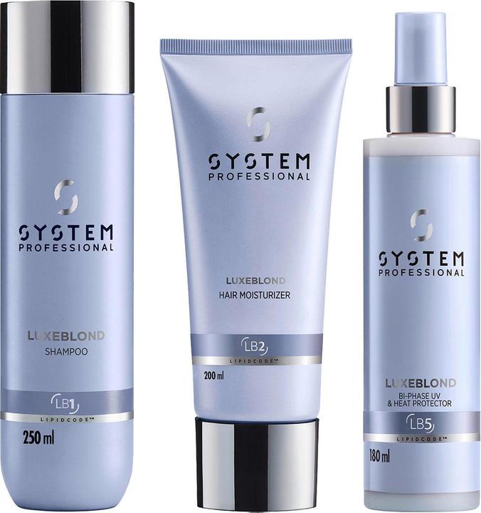 System Professional LuxeBlond Coolness Set (Haarpflege set)