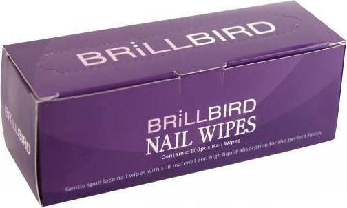 Actual product image BrillBird Lint-free pads 100 pcs