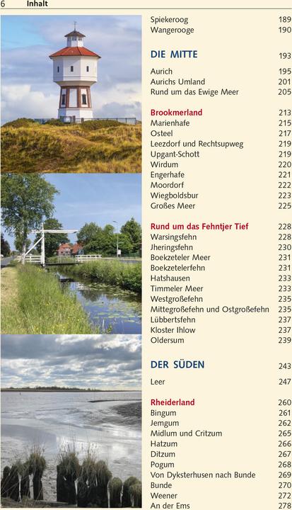 Image du produit Guide de voyage de la Frise orientale (Allemand, Enno Wiese, 2024)