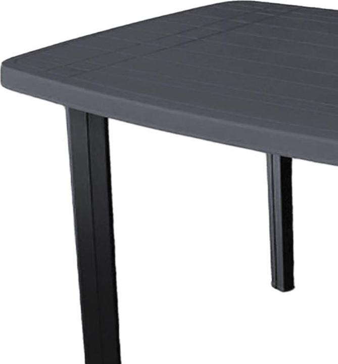 Actual product image Mojawo Anthracite garden table 140x90x72cm (140 cm)