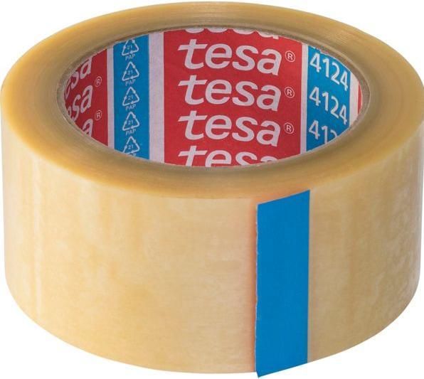 Image du produit tesa tesapack ULTRA STRONG Ruban adhésif pour paquets - Ruban d'emballage en PVC pour un emballage (50 mm)