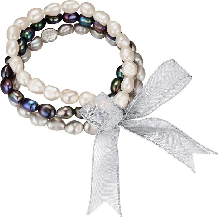 Image du produit Valero Pearls Femme Perle d'eau douce de culture 19,0 cm - 33958 (19 cm, Organza)