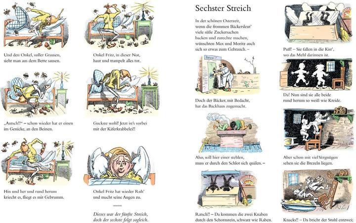 Immagine prodotto Max und Moritz – Eine Bubengeschichte in sieben Streichen (Tedesco, William Bush, 2024)