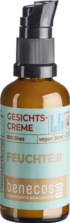 Produktbild Benecos Gesichtscreme Shea FEUCHT:ER (50 ml, Gesichtswasser)