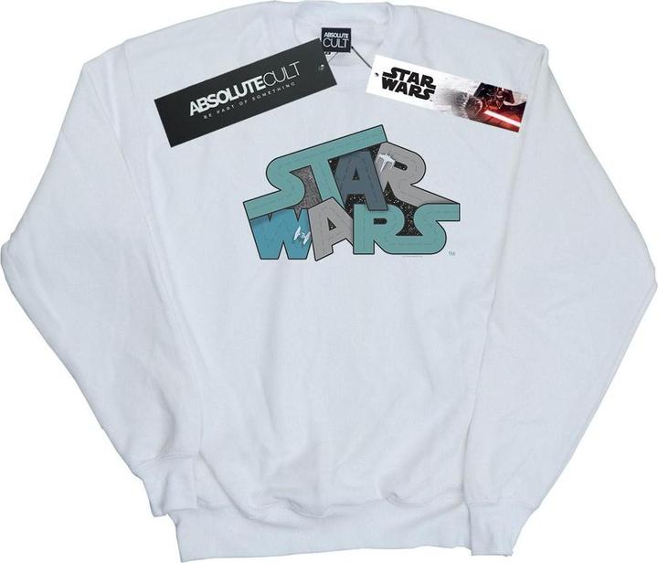 Star Wars Death Star Jumble Logo Sweatshirt (S)