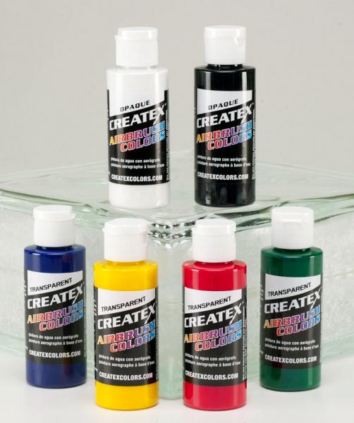 Createx Transparent Set Airbrush Colors