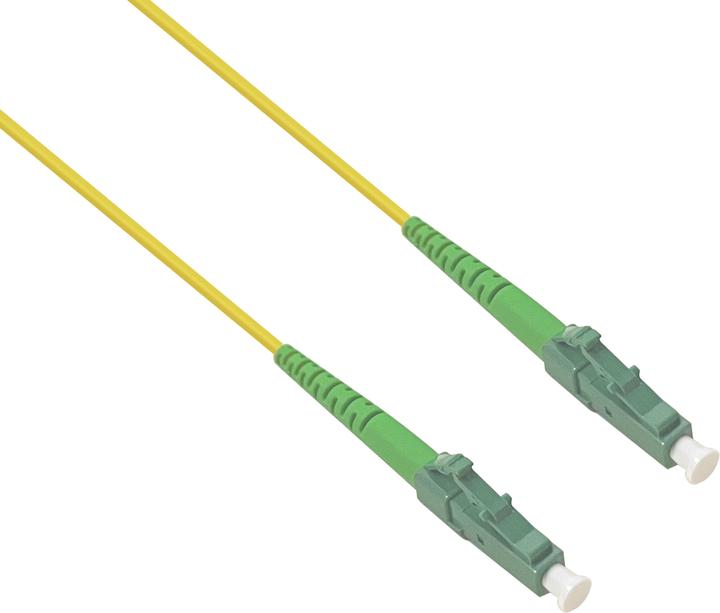 Helos LWL Simplex Patchkabel LC/APC-LC/APC G657 9/125µm OS2, 1,0m (UTP, CAT6, 1 m)