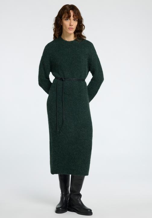 Actual product image Selected Femme Slfgabella Ls Knit O-Neck Dress Camp (L)