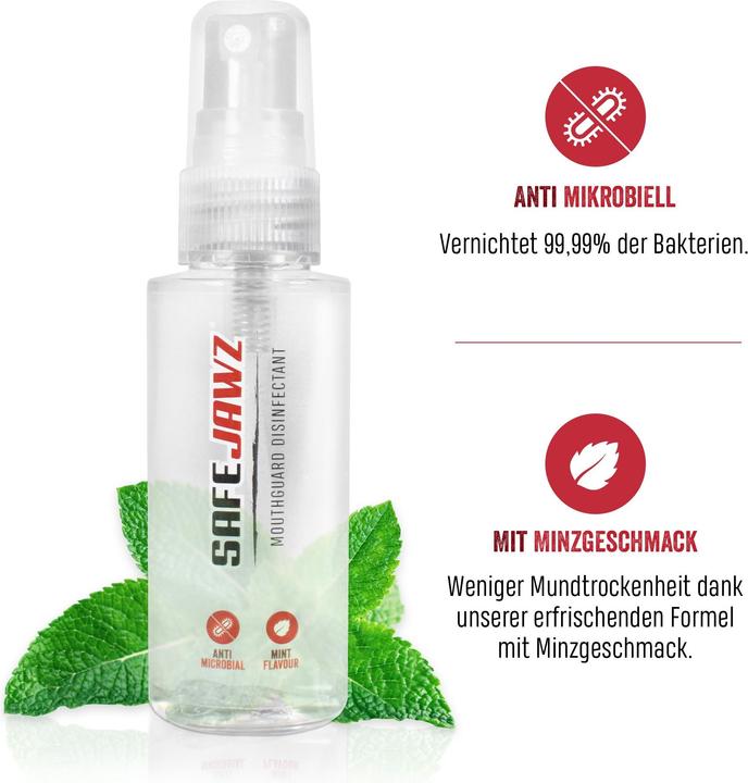 Produktbild SafeJawz Mundschutz-Desinfektionsmittel (One Size)