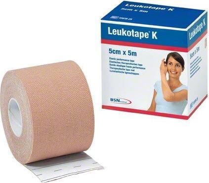 Actual product image BSN K Plaster bandage 5mx5cm skin coloured (5 m)