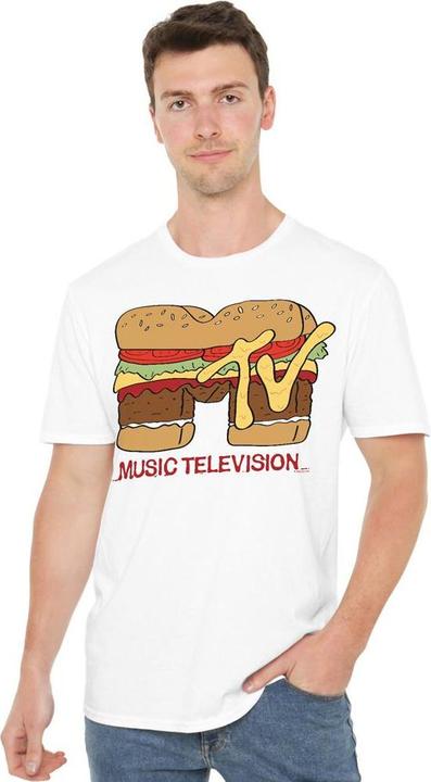 Immagine prodotto MTV Maglietta Logo Hamburger Uomo (4XL)