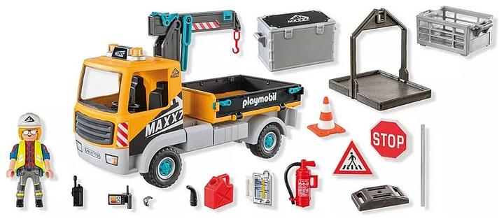 Image du produit Playmobil Camion de chantier avec grue (71750, Playmobil Action Heroes)