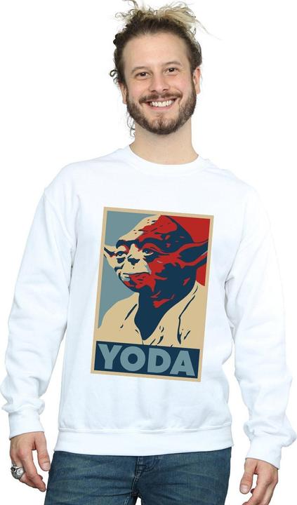 Immagine prodotto Star Wars Yoda Poster Felpa Uomo (3XL)