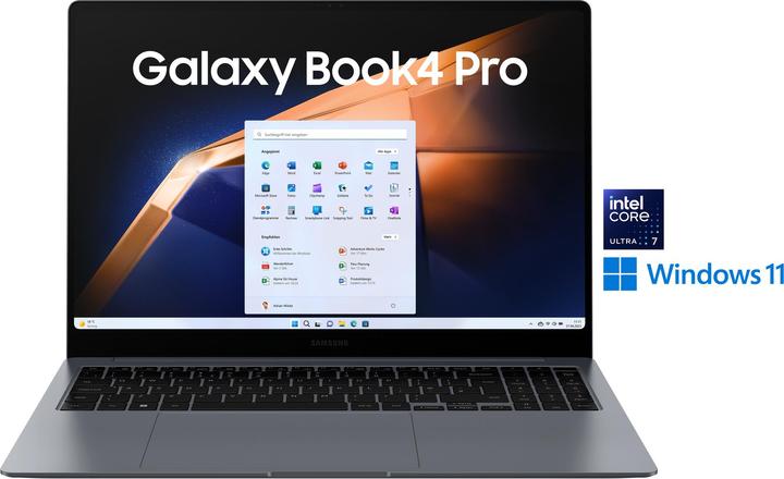 Immagine prodotto Samsung Galaxy Book4 Pro (16", Intel Core Ultra 7 155H, 16 GB, 512 GB, DE)