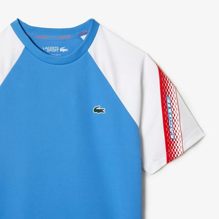 Immagine prodotto Lacoste Maglietta SPORT da uomo con striscia logo (L)