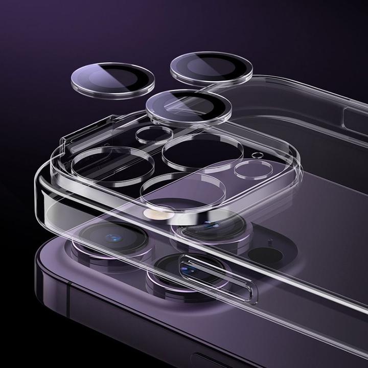 Produktbild Baseus Camera Glass for iPhone 12 Pro / 11 Pro Max / 11 Pro Camera Glass (1 Stück, Apple iPhone 12 Pro, Realme 11 Pro+)