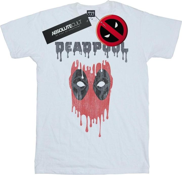 Deadpool Dripping Head TShirt (L)
