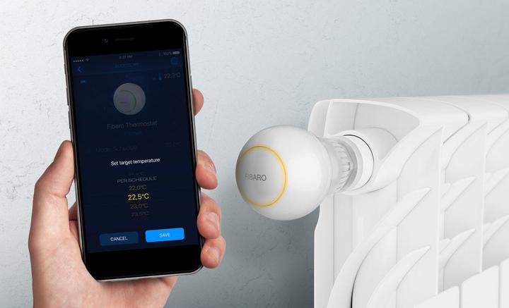 Actual product image Fibaro Radiator Thermostat