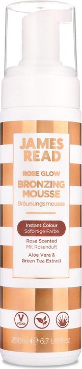 James Read Rose Glow Bronzing Mousse - 200 ml (Self tanning foam, 200 ml)