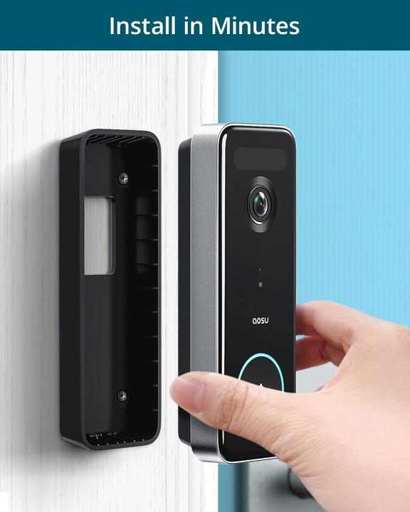 Actual product image Aosu Doorbell with camera (Wi-Fi)