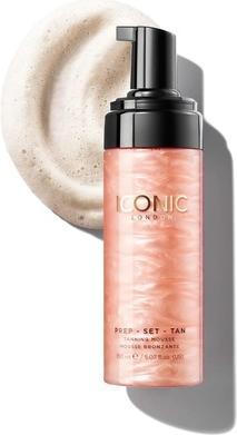 Immagine prodotto Iconic London Mousse abbronzante Prep Set per una pelle baciata dal sole e un colorito bronzeo a lunga durata (Schiuma autoabbronzante)