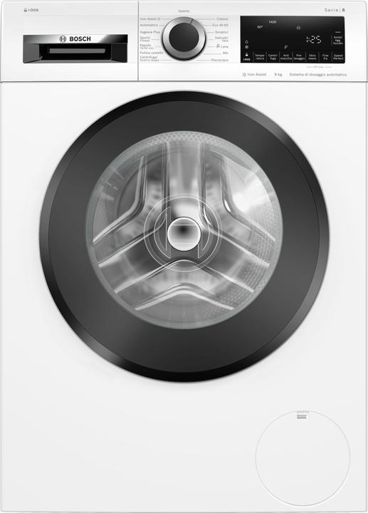 Immagine prodotto Bosch Hausgeräte Bosch WGG244F0II Lavatrice 9 Kg Classe A (9 kg, A sinistra)