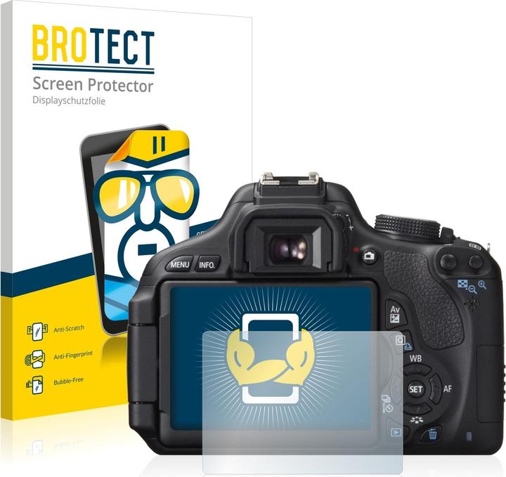 Produktbild BROTECT Schutzfolie Displayschutz Klar (Displayschutz, EOS 600D)