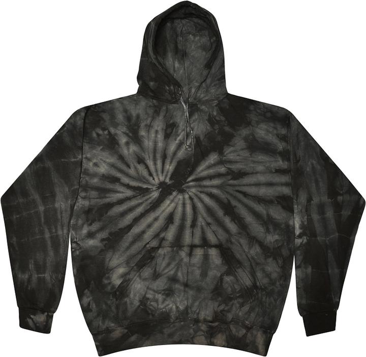 Immagine prodotto Colortone Kvinnor Felpa con cappuccio Rainbow Hoodie Batik Look (S)
