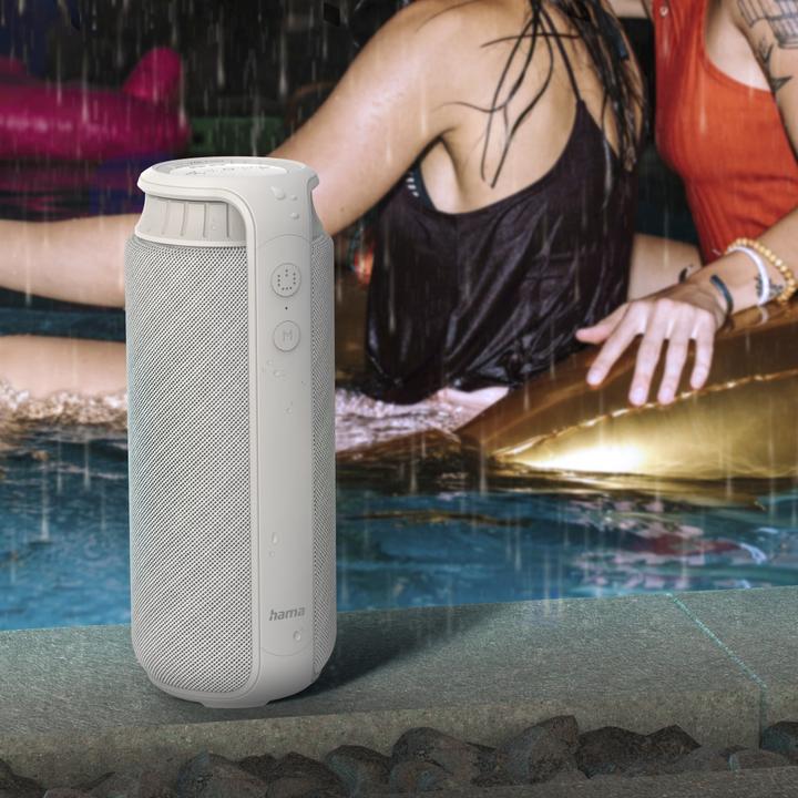 Actual product image Hama Pipe 2.0 Mobile Bluetooth Speaker (12 h, Rechargeable battery operated)