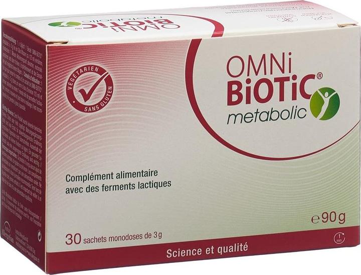 Actual product image Omni Biotic Metabolic powder (30 Piece, Powder, 3 g)