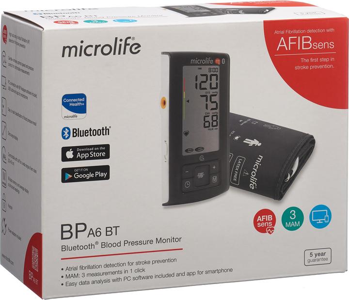 Immagine prodotto Microlife Afib A6 (Sfigmomanometro per braccio)