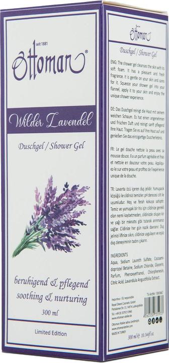 Ottoman Lavendel Duschgel, 300ml, entspannendes Duscherlebnis (300 ml)