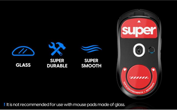 Actual product image Pulsar Supgerlide v2 for Logitech G Pro X Superlight