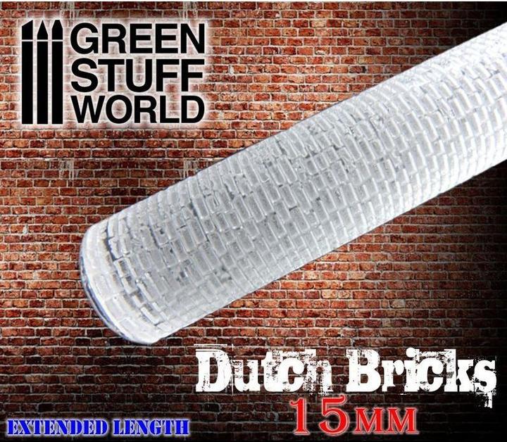 Produktbild Green Stuff World Textured rolls - Dutch Bricks 15mm