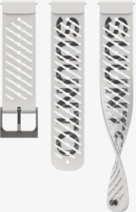 Produktbild Suunto 22 Ath5 Silicone Strap Pearl White S+M (22 mm, Silikon)