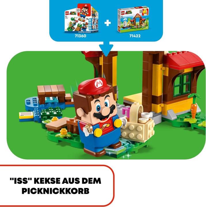 Produktbild LEGO Picknick bei Mario - Erweiterungsset (71422, LEGO Super Mario)