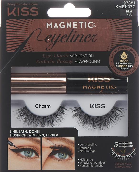 Produktbild KISS Magnetic Eyeliner & Lash Kit (Künstliche Wimpern)