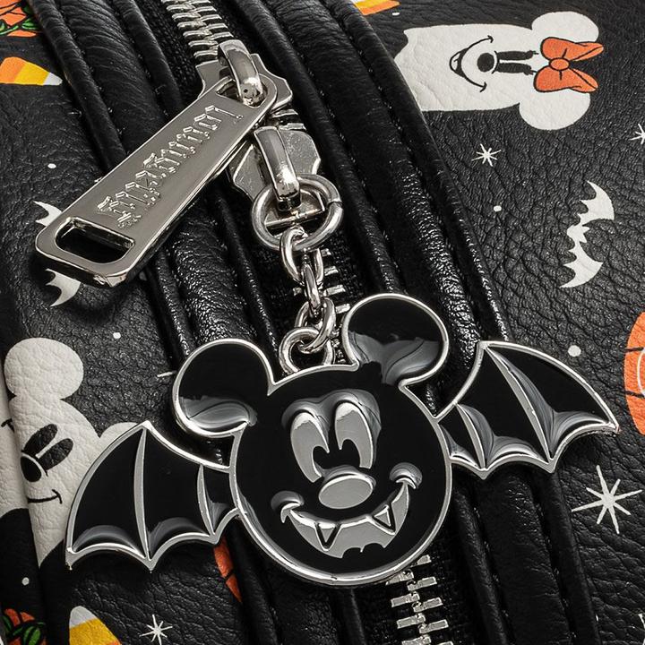 Immagine prodotto Loungefly Disney Mickey e Minnie Spooky Halloween zaino + fascia 27cm (6.50 l)