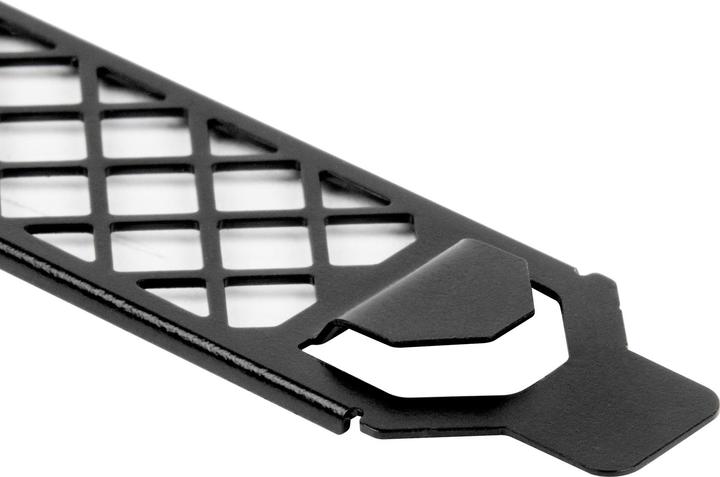 Actual product image Silverstone SST-Aeroslots-2B - PCI slot covers, 4 pieces - black