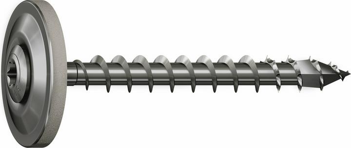 Produktbild Spax SPENGLERSCHRAUBE A2 T-STAR PLUS T20 4CUT DICHTSCHEIBE 20MM 4,5X25 Universal (1 Schrauben pro Stück)