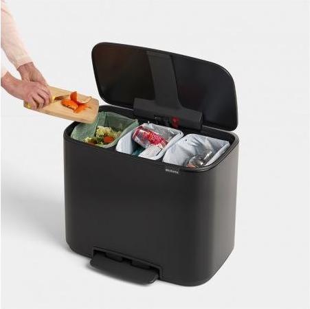 Produktbild Brabantia Bo Treteimer 3 x 11 L (33 l)
