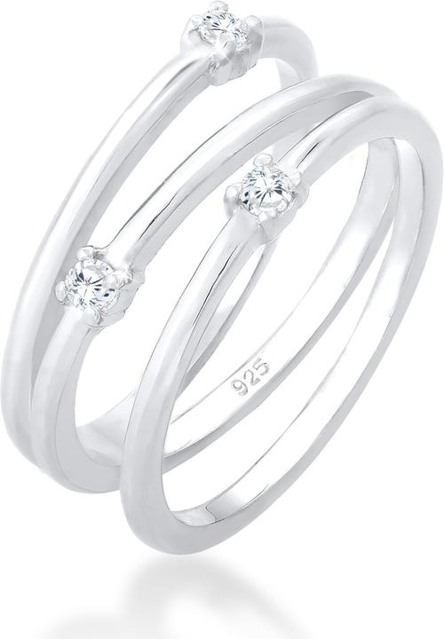 Immagine prodotto Elli Wickelring mit Zirkonia Kristallen (56, 925 Argento)