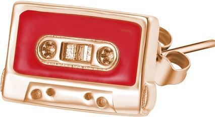 Rosato Bronze single earrings Radio cassette Storie RZO025 (L)