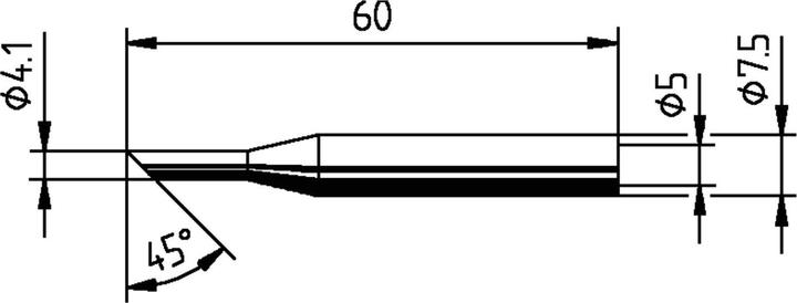 Actual product image Kurtz Ersa TIP / SINGLE 172LD (Spare)