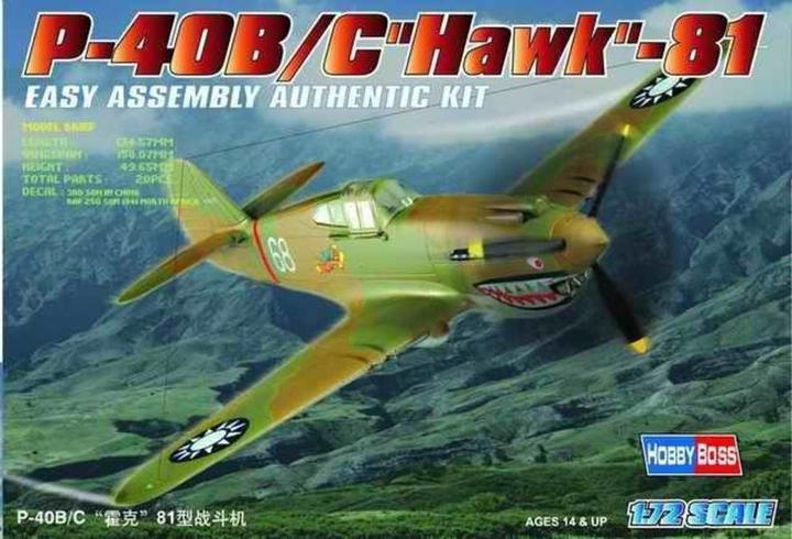 Produktbild Hobby Boss P-40B/C "HAWK"-81A