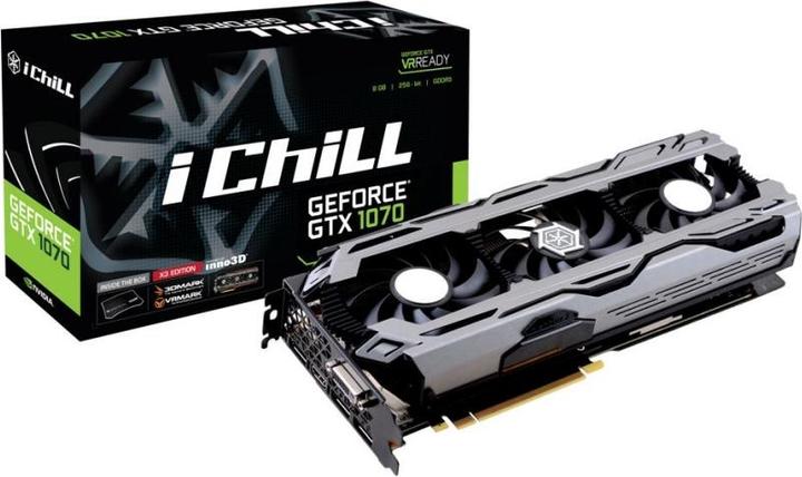 Produktbild Inno3D GeForce GTX 1070 iChill X3 (8 GB)