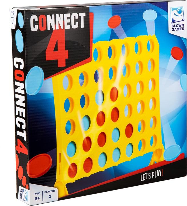 Produktbild Clown games Connect4 (Deutsch, Spanisch, Französisch, Niederländisch, Italienisch, Englisch)