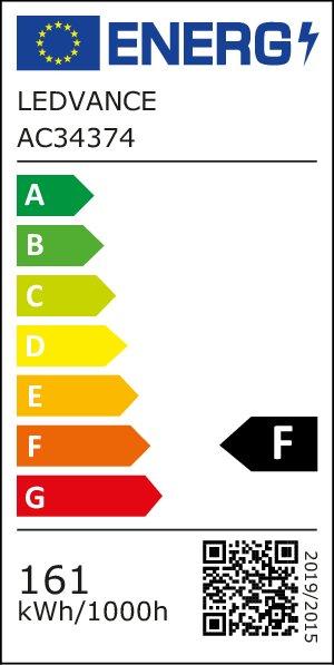 Energie-Label Osram Natriumdampflampe (E40, 150 W, 17000 lm, 12 x, F)
