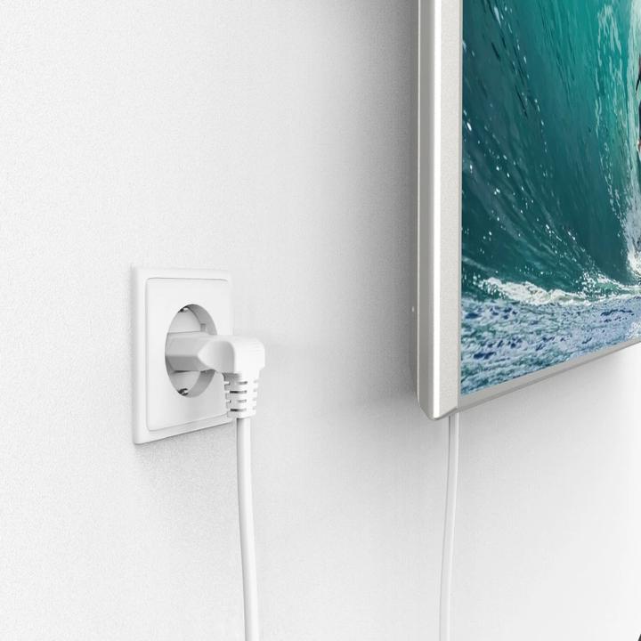Produktbild Hama 00221102 Strom Netzkabel Weiss 5 m (5 m)